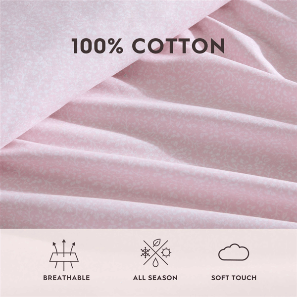 Laura Ashley® Victorian Scroll Percale Sheet Set