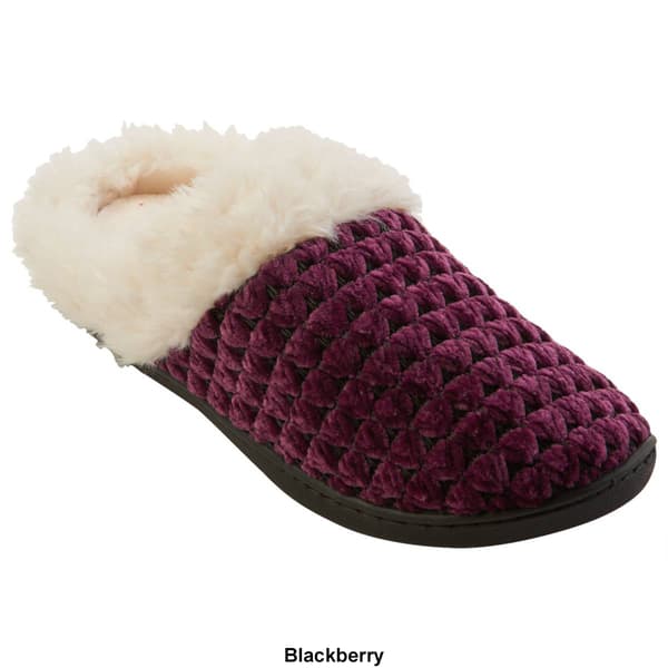 Womens Isotoner Erin Popcorn Chenille Slippers