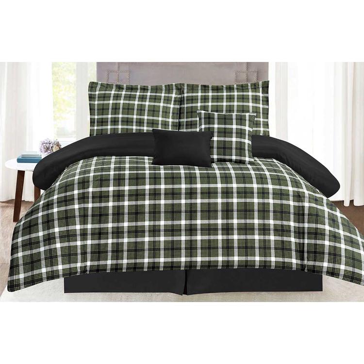 Ashley Cooper(tm) Cooper Plaid 5pc. Comforter Set