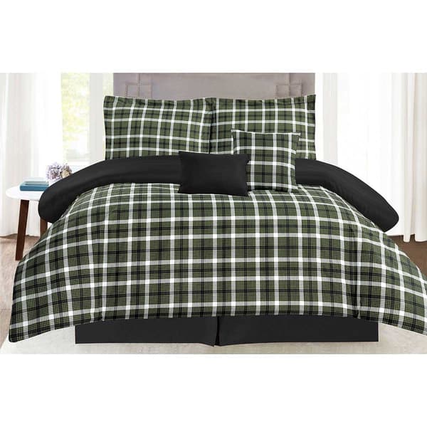 Ashley Cooper(tm) Cooper Plaid 5pc. Comforter Set - image 