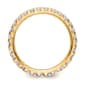 Pure Fire 14kt. Yellow Gold Lab Grown Diamond Eternity Band - image 3