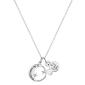 Shine Fine Silver Plated Crystal Mickey Mouse Pendant Necklace - image 1
