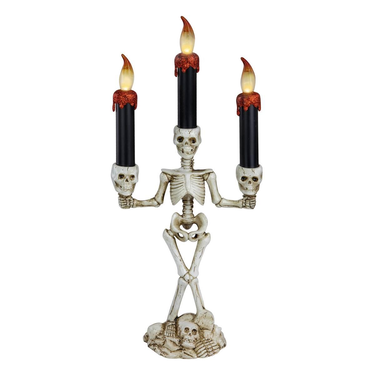 Northlight Seasonal 14.5in. Dripping Candle Skeleton...