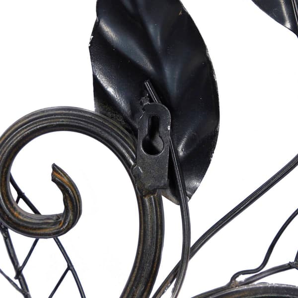 9th & Pike&#174; Traditional Style Leaf Iron Wall Decor