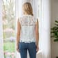 Womens Nanette Lepore High Neck Allover Floral Lace Blouse - image 2