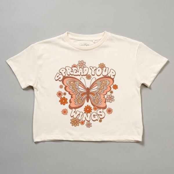Girls (7-16) Jessica Simpson Spread Your Wings Gem Tee - image 