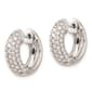 Pure Fire 14kt. White Gold 1 1/5ctw. Lab Grown Diamond Earrings - image 2