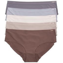 Womens Danskin Laser Bonded Edge Leg Hipster Panties-DS9151-5PKAR