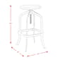 Elements Wynn Adjustable Backless Bar Stool - image 12