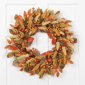 Northlight 24in. Autumn Leaves & Berries Fall Harvest Wreath - image 6