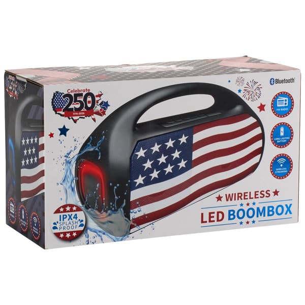 MiGear LED USA 250 Boombox