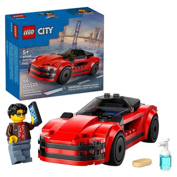LEGO CITY Red Sports Car - image 