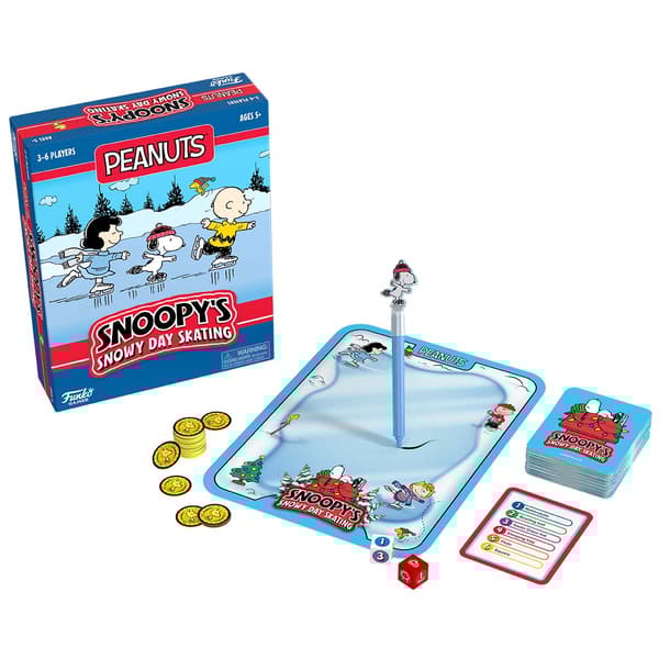 Peanuts&#40;tm&#41; Snoopy''s Snowy Day Skating - image 
