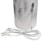 Lalia Home Marbleized Table Lamp w/White Fabric Shade - image 4