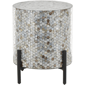9th & Pike® Contemporary Mother of Pearl Shell End Table - image 1