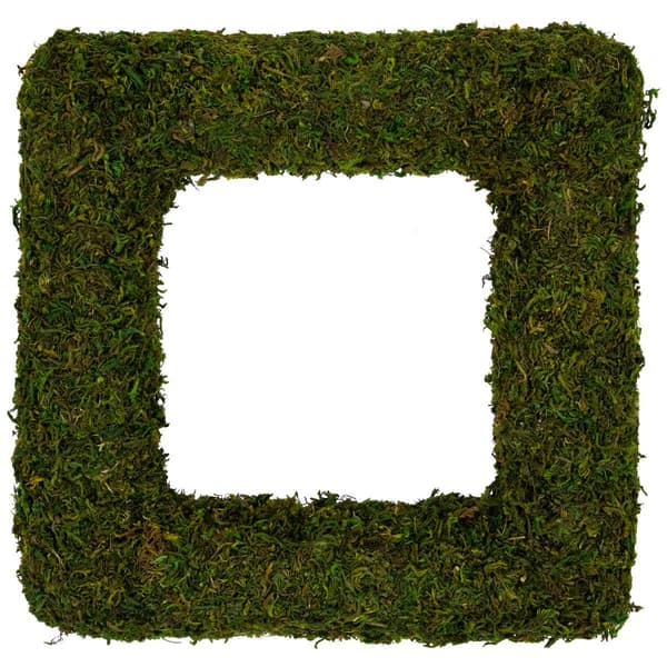 Northlight Seasonal Artificial Reindeer Moss Square Spring Wreath