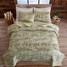 FreshFolds Moonlight Ridge 3pc. Bear Mountain Quilt Set