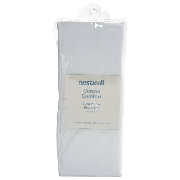 Nestwell Cotton Euro Body Pillow Protector - image 