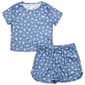 Girls (7-16) Sleep On It(R) Ditsy Pointelle Tee & Pajama Shorts Set - image 1