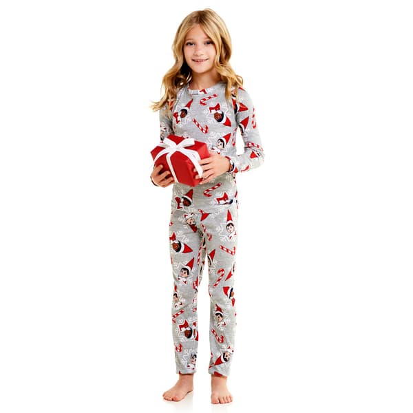 Girls The Elf on the Shelf&#40;R&#41; Snowflake Pajama Set - image 