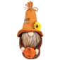 Northlight Sunflower & Pumpkin Gnome Fall Harvest Decoration - image 3