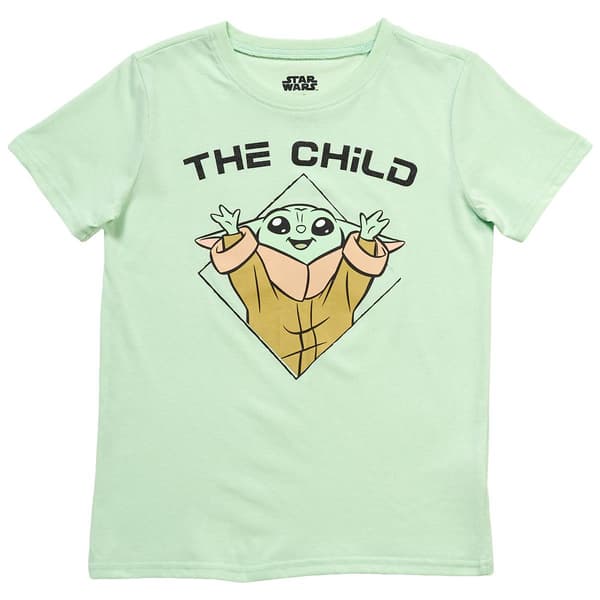 Girls (7-16) Star Wars(R) Short Sleeve The Child Baby Yoda Tee - image 