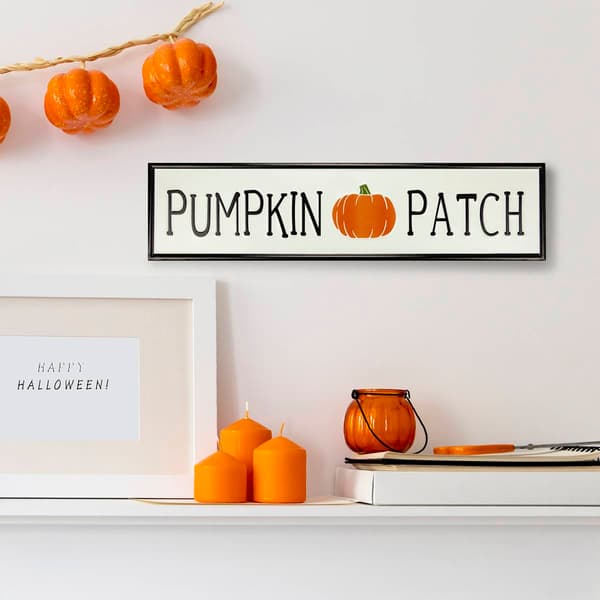 Northlight Seasonal 31.5in. "Pumpkin Patch" Fall Harvest Sign