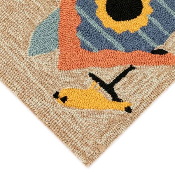 Liora Manne Frontporch Birdhouses Rectangular Accent Rug