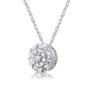Nova Star&#174; 1/10ctw. Lab Grown Diamond Cluster Pendant - image 2