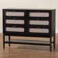 Baxton Studio Shirin Mid-Century Wood 6-Drawer Dresser - image 8