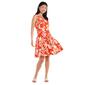 Plus Size Sami & Jo Sleeveless Floral Fit & Flare A-Line Dress - image 2