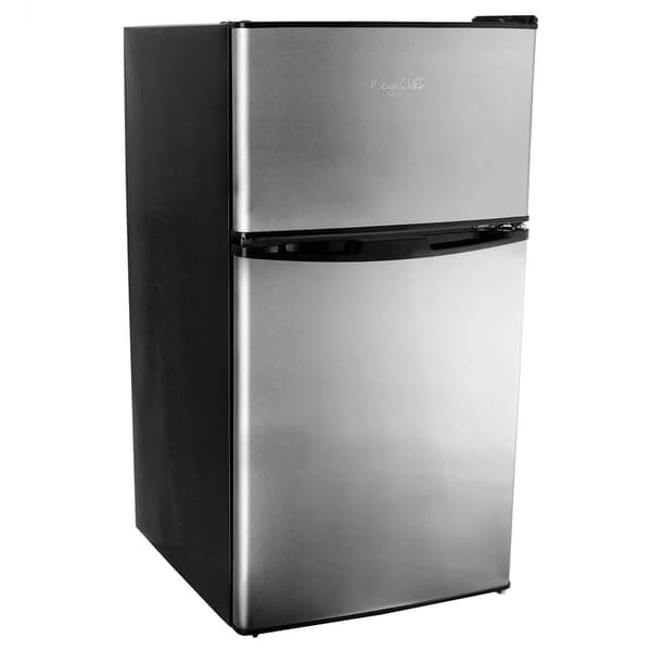 MegaChef 3.2 Cubic Feet 2 Door Mini Refrigerator/Freezer - image 