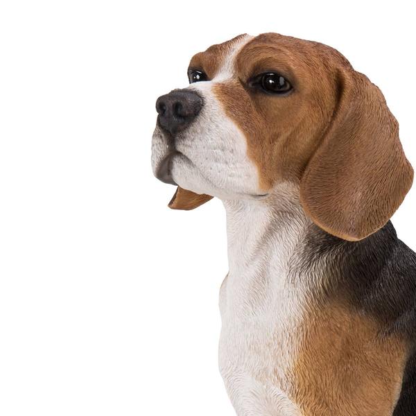 Hi-Line Gift Sitting Beagle Dog Garden Statue