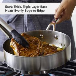 KitchenAid® Stainless Steel 3-Ply Base 11pc. Cookware Set