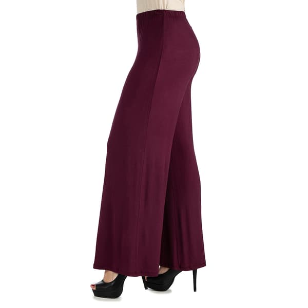 Womens 24/7 Comfort Apparel Comfortable Palazzo Pants