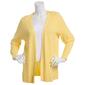 Womens Napa Valley Long Sleeve Pointelle Open Front Cardigan - image 1