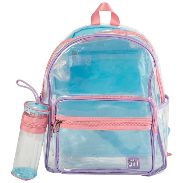 Madden Girl Clear Vinyl Backpack - image 