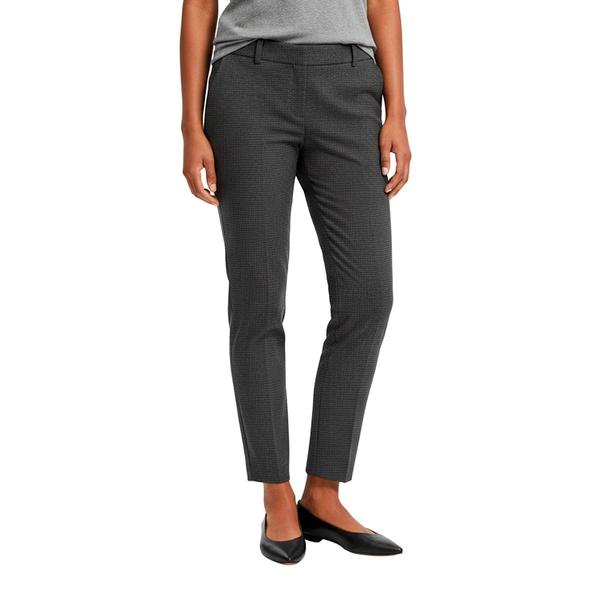 Petite Briggs Houndstooth Elastic Waist Millennium Pants
