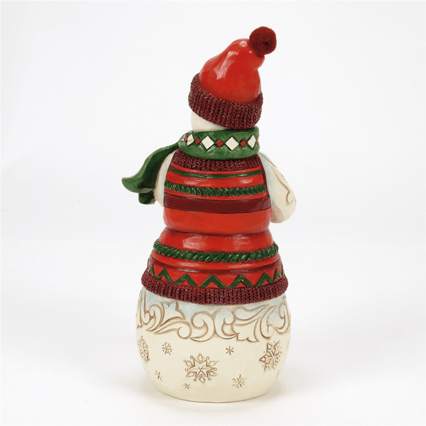 Jim Shore Heartwood Creek Christmas at Lodge Snowman Figurine