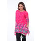 Plus Size White Mark Lucy Medallion Print Tunic - image 11