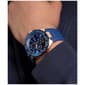 Mens Guess Watches® Blue Rose Gold Tone Watch - GW0803G2 - image 4