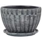 Paddock 6in. Ceramic Planter Cockleshell Bowl - image 1