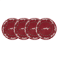 Avanti Merry Holly Round Placemats - Set of 4 - image 2