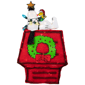 Northlight Lighted Snoopy on Dog House Outdoor Christmas Décor - image 2