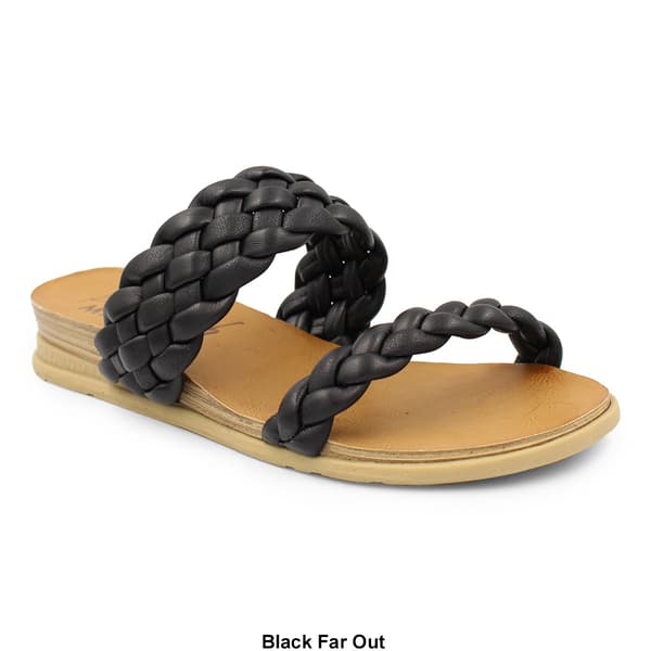 Womens Blowfish Bollini Braided Slide Sandals