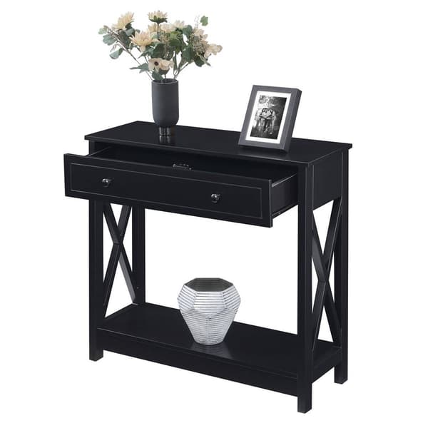 Convenience Concepts Oxford 1 Drawer Entryway Hall Table