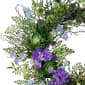 Northlight Seasonal Artificial Mixed Wildflowers Spring Wreath - image 6