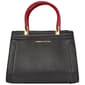 Adrienne Vittadini Pebble & Suede Satchel - image 1