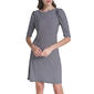 Womens Tommy Hilfiger Ruched Sleeve Print ITY Dress - image 1