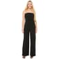 Juniors Madden Knit Dobby Strapless Faux Vest Jumpsuit with Bows - image 1